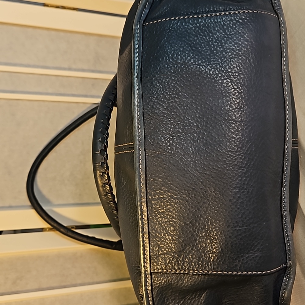 B.Makowsky Blue Handbag - Picture 4 of 6